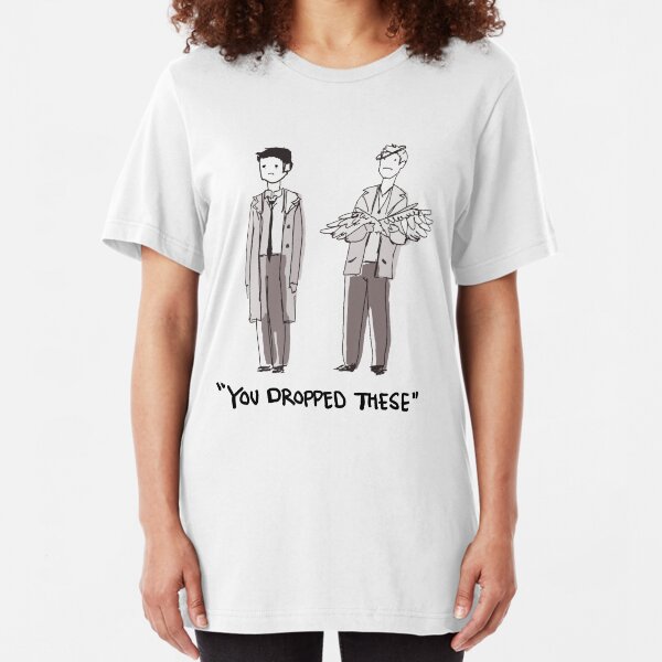 Dean/Cas: "You Dropped These" Slim Fit T-Shirt