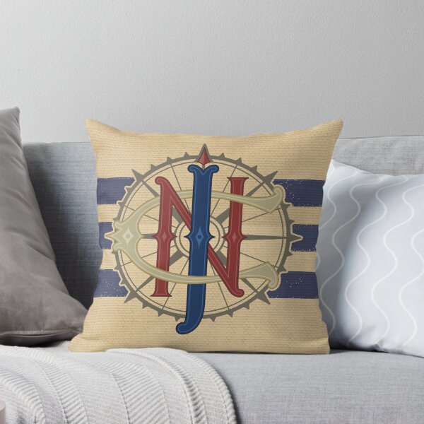 Item preview, Jungle Navigation Company Blue Stripes designed and sold by Pop-Tacular.