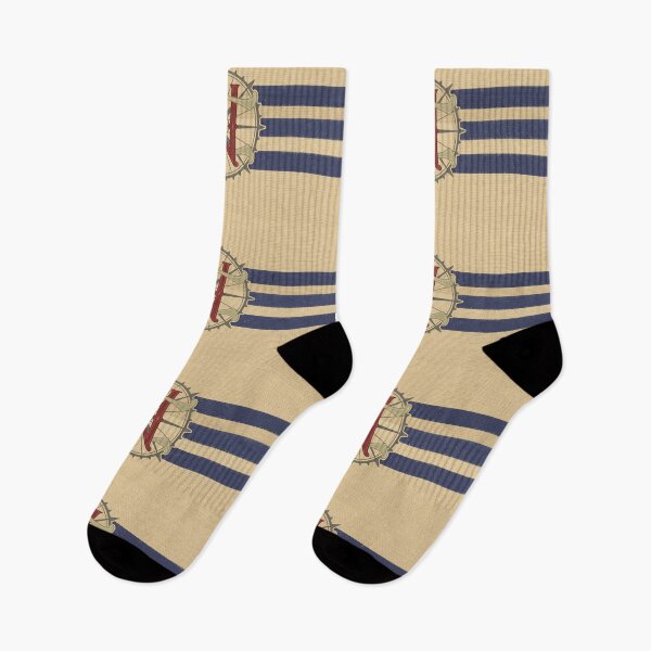 Item preview, Jungle Navigation Company Blue Stripes designed and sold by Pop-Tacular.