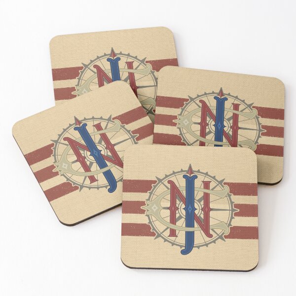 Item preview, Jungle Navigation Company Red Stripes designed and sold by Pop-Tacular.