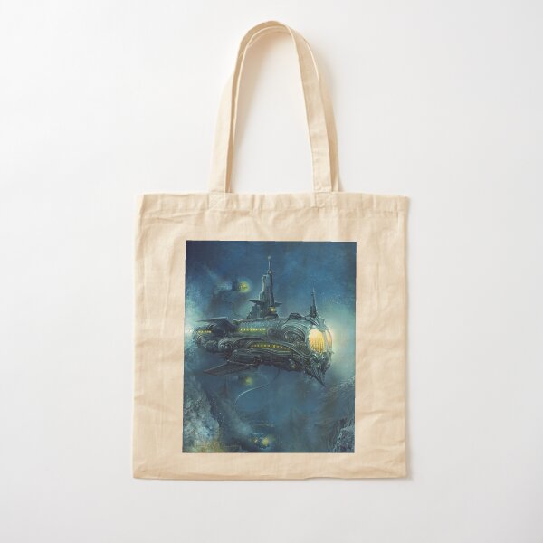 Steampunk Submersible Cotton Tote Bag
