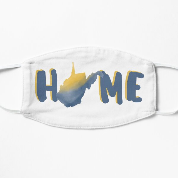 Home West Virginia Watercolor Shirts Stickers Gifts Mask