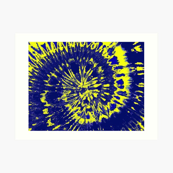 Blue fabric dye for tie dye Poster for Sale by urbanstore69