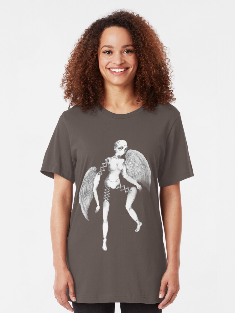 Alternate view of Broken Angel Slim Fit T-Shirt