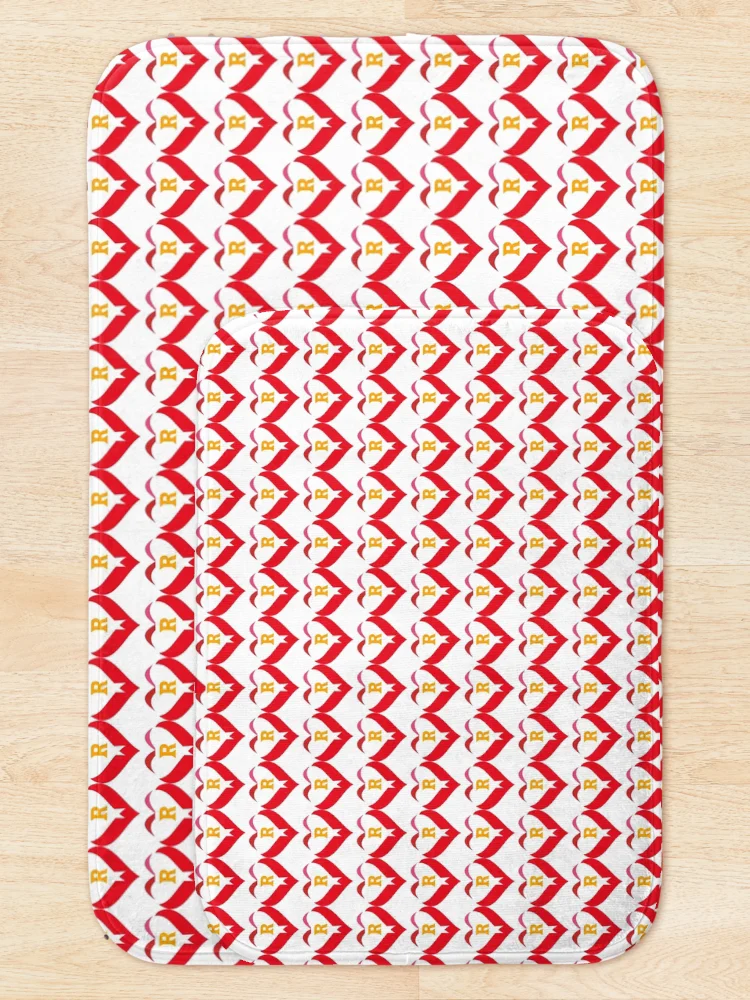 Thumbnail 5 of 6, Bath Mat, Letter R designed and sold by chibani.
