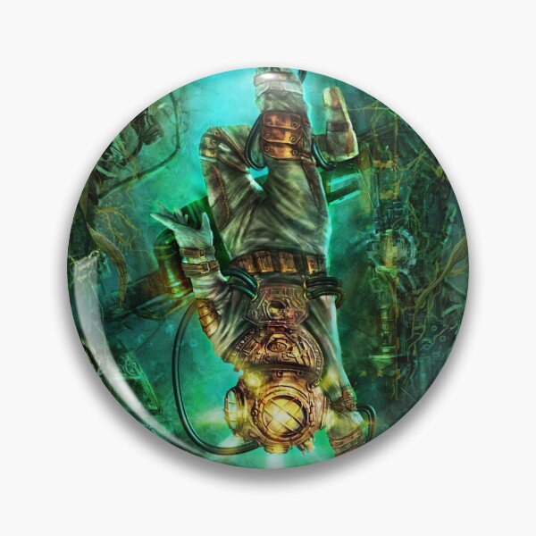 Steampunk Diver Pin