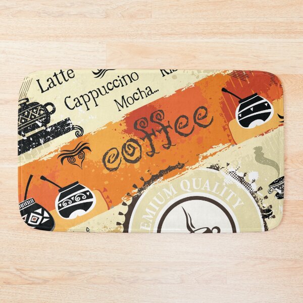 Item preview, Coffee pot on vintage background for coffee lovers designed and sold by coffeeapparel.