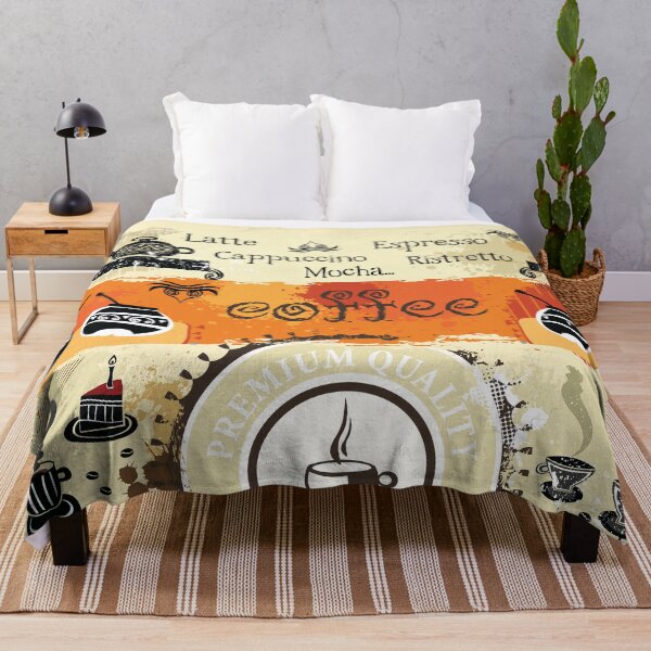 Item preview, Coffee pot on vintage background for coffee lovers designed and sold by coffeeapparel.