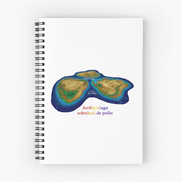 Item preview, Archipiélago Schnitzel designed and sold by davidfraser.