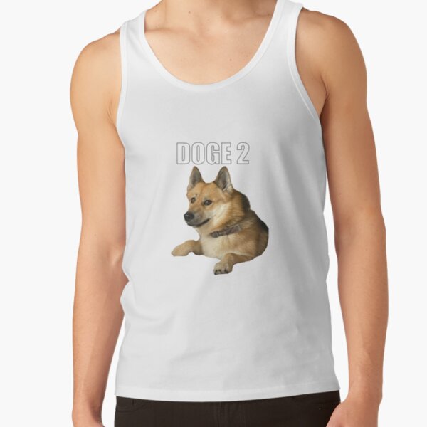 Doge Tank Tops Redbubble - doge shirt template roblox 2020