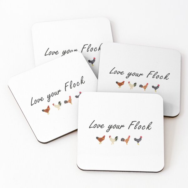 Item preview, Love Your Flock,Chicken Rooster Quote designed and sold by abdellaoui.