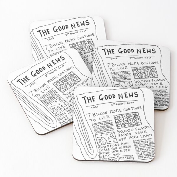 Item preview, the good news designed and sold by kates-stickers.