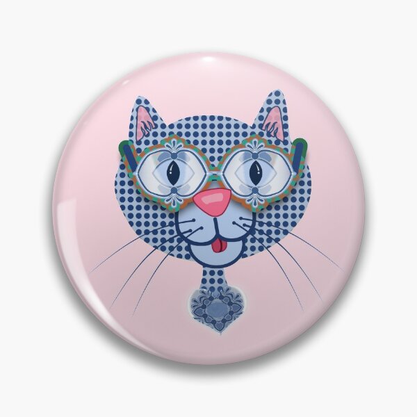 Item preview, Kitty in a Blue Shoe KITTY CAT Two designed and sold by Sharon Schwalbe.