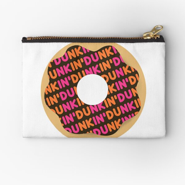 Dunkin Donut Zipper Pouches Redbubble - dunkin donuts review roblox