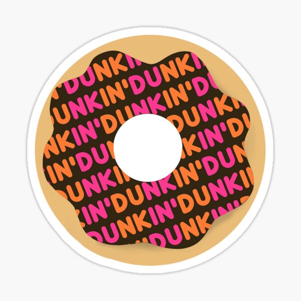 Dunkin Donuts Donut Sticker