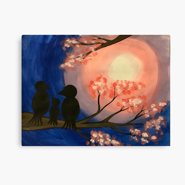 The Nightingales Canvas Print