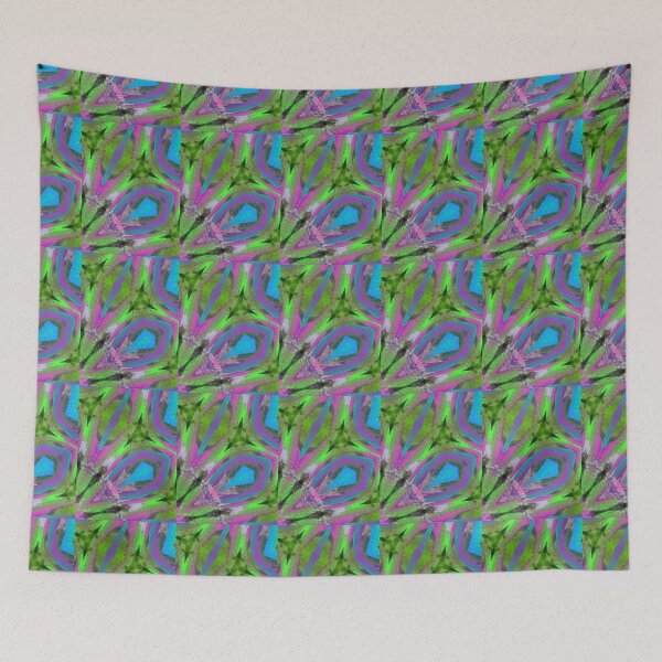 Item preview, Feathery fluro pastels designed and sold by MarilynBaldey7.