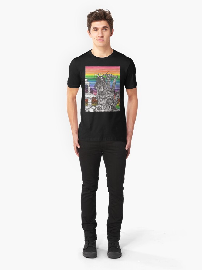 Alternate view of Mermaid Dream Slim Fit T-Shirt