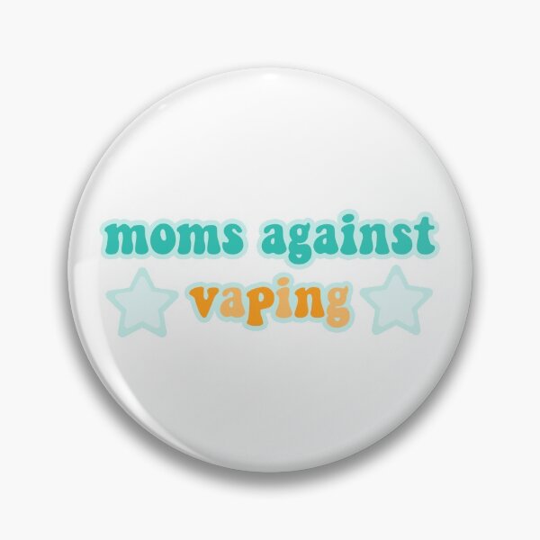 Item preview, moms against vaping | Word Sticker designed and sold by peachy baby.