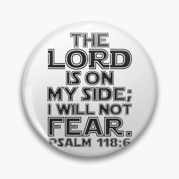 Item preview, Psalm 118:6 designed and sold by plushism.