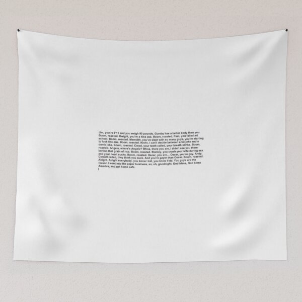 Item preview, boom roasted speech designed and sold by kates-stickers.