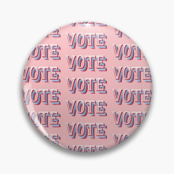 Item preview, Retro Pink Vote designed and sold by stephensking.