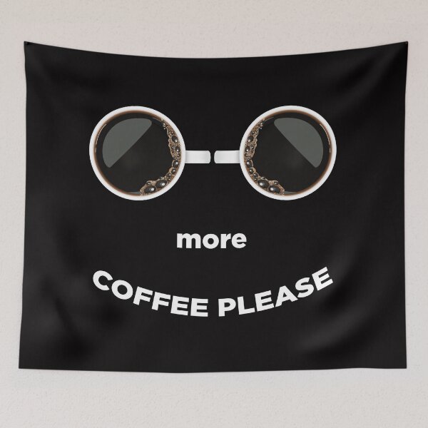 Item preview, More coffee funny t-shirt designed and sold by coffeeapparel.