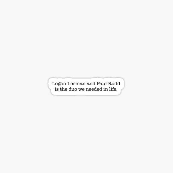 Logan Lerman Geschenke Merchandise Redbubble