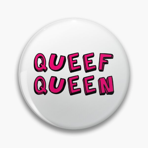 Item preview, Queef Queen Pink Fuchsia Funny Fart Typography designed and sold by harryleroux.