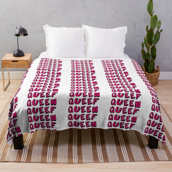Item preview, Queef Queen Pink Fuchsia Funny Fart Typography designed and sold by harryleroux.