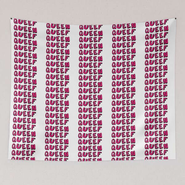 Item preview, Queef Queen Pink Fuchsia Funny Fart Typography designed and sold by harryleroux.