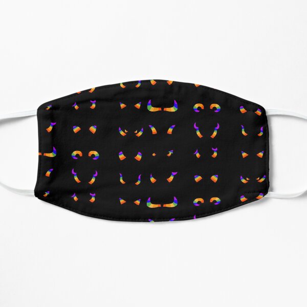 All Troll Horns Rainbow Mask