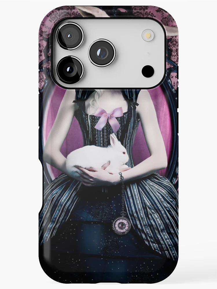 Thumbnail 1 of 4, iPhone Case, Lady Rabbit designed and sold by Selenys.