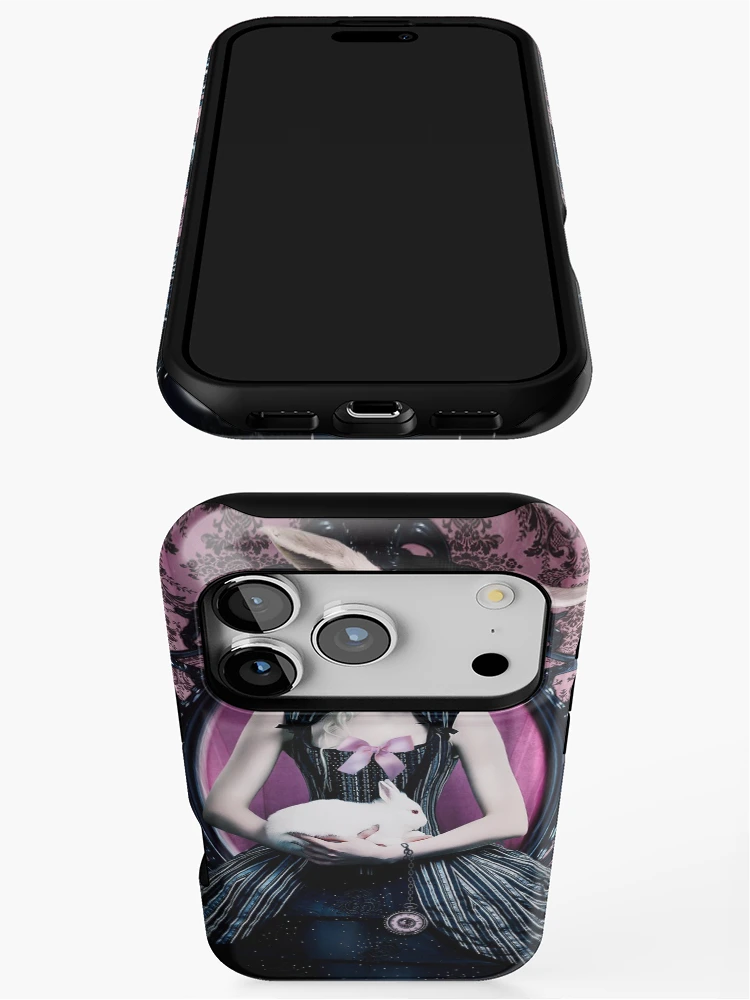 Thumbnail 3 of 4, iPhone Case, Lady Rabbit designed and sold by Selenys.