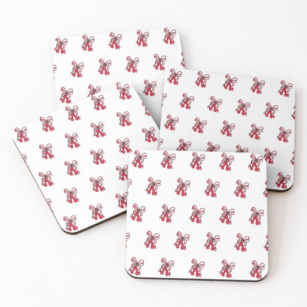 Item preview, Red ballet shoes print designed and sold by LittleBettyMakes.