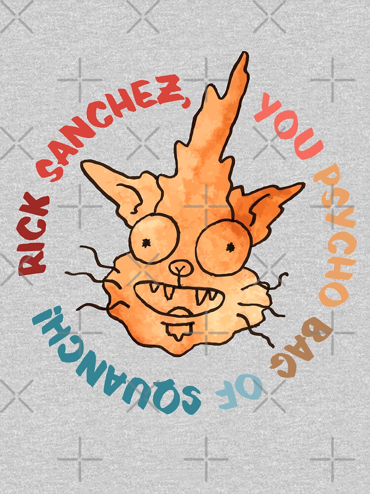 Rick Sanchez! You psycho bag of squanch! - Rick and morty fan art by condemarin