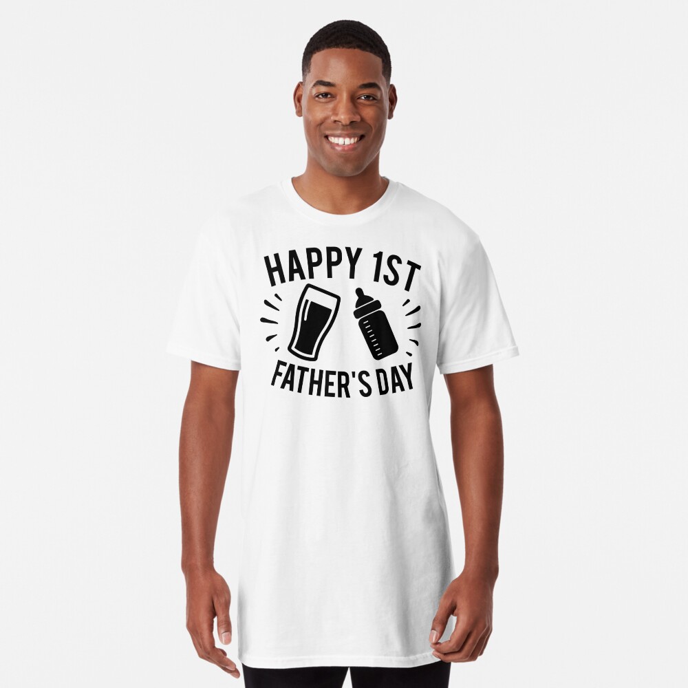 Happy first father's hot sale day t shirt