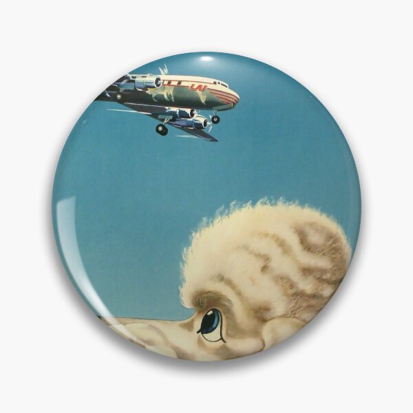 Item preview, Italian Airlines LAI vintage travel poster designed and sold by stickart-marek.