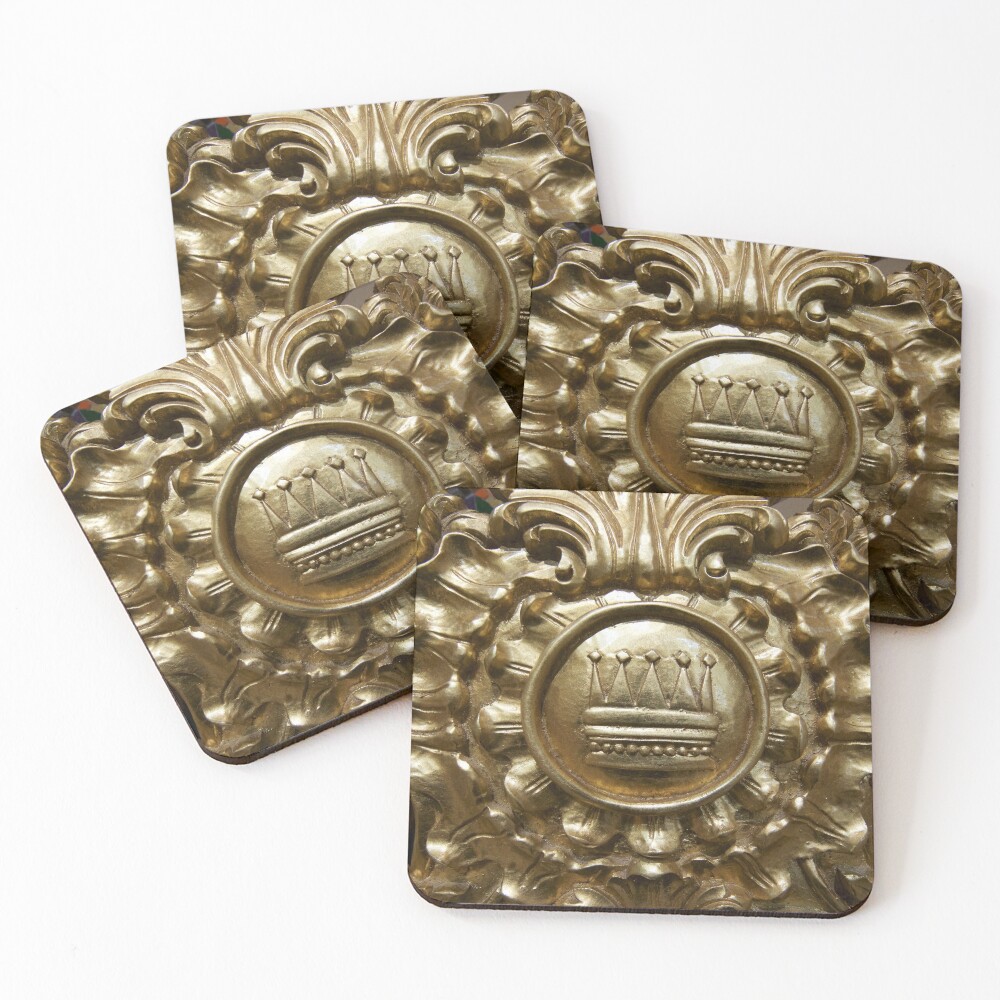 Royalty on the Disney Dream Coasters (Set of 4)