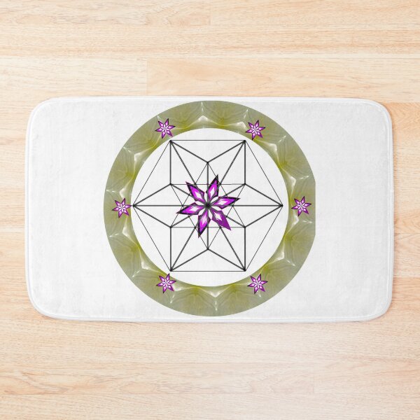 Item preview, Metatrons' cube with flower stars. designed and sold by MarilynBaldey7.