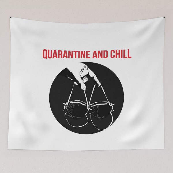 Item preview, Quarantine and Chill designed and sold by wojedapo.