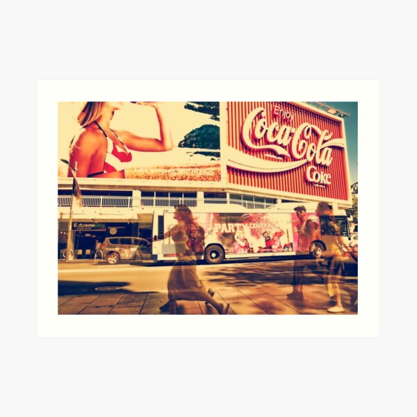 Summer in King's Cross Art Print