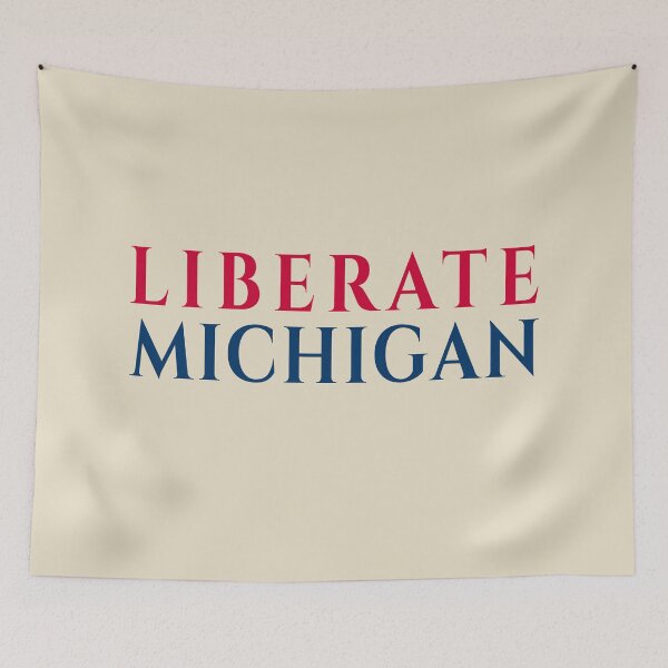 Item preview, Liberate Michigan designed and sold by GranadaStore.