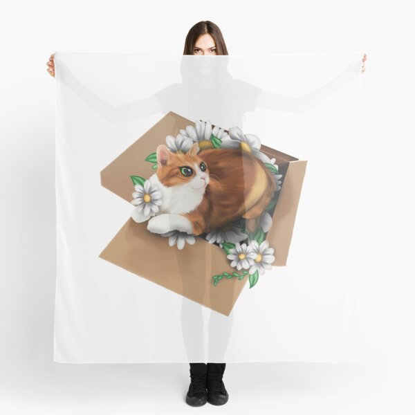 Chat Roux Scarves Redbubble