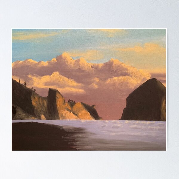 Item preview, Sunset over Cape Kiwanda designed and sold by Westy27.
