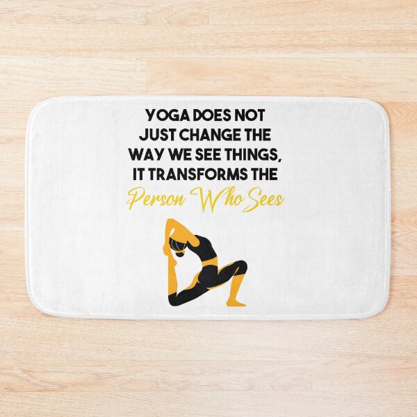 Item preview, Yoga does not just change the way we see things, it transforms the Person Who Sees designed and sold by Mographic997.