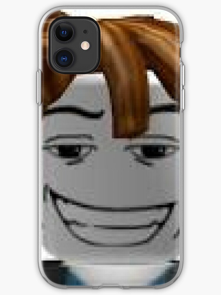 Bacon Hair Roblox Iphone Case Cover By Officalimelight Redbubble - how to have two hairs on roblox ipad 2020