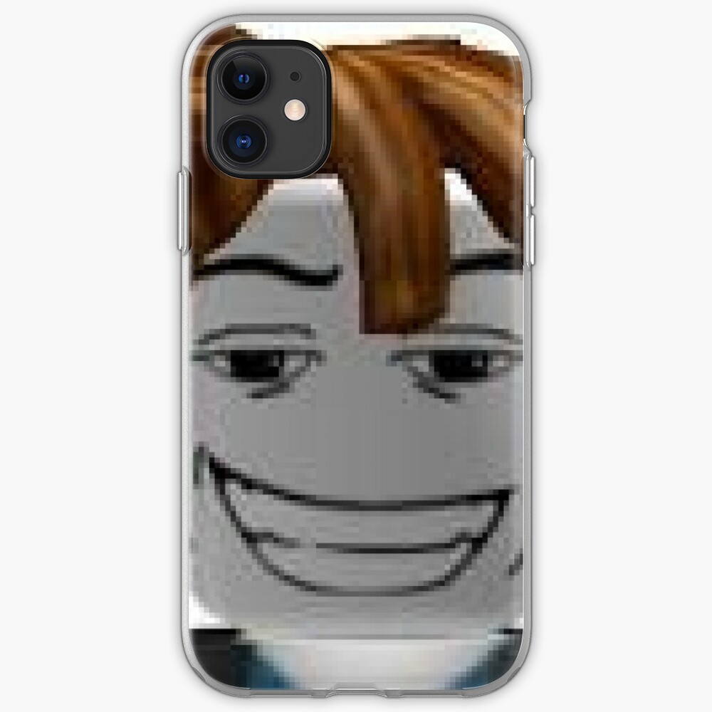 Bacon Hair Roblox Iphone Case Cover By Officalimelight Redbubble - how to get two hairs on roblox 2020 ipad