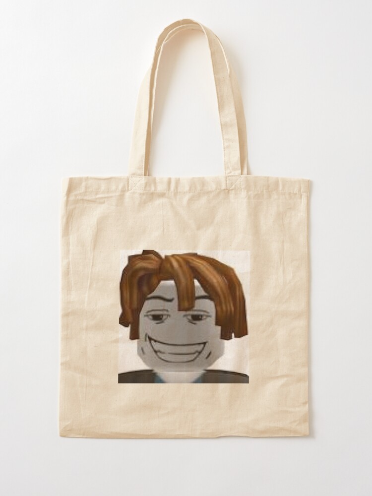 Bacon Hair Roblox Tote Bag By Officalimelight Redbubble - bacon hair noob in a bag roblox