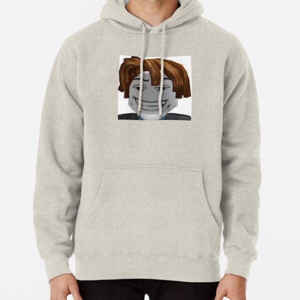 Bloxbuilder165 S Old Roblox Character S Face Pullover Hoodie By Badlydoodled Redbubble - how to get the grim reapers hood in roblox